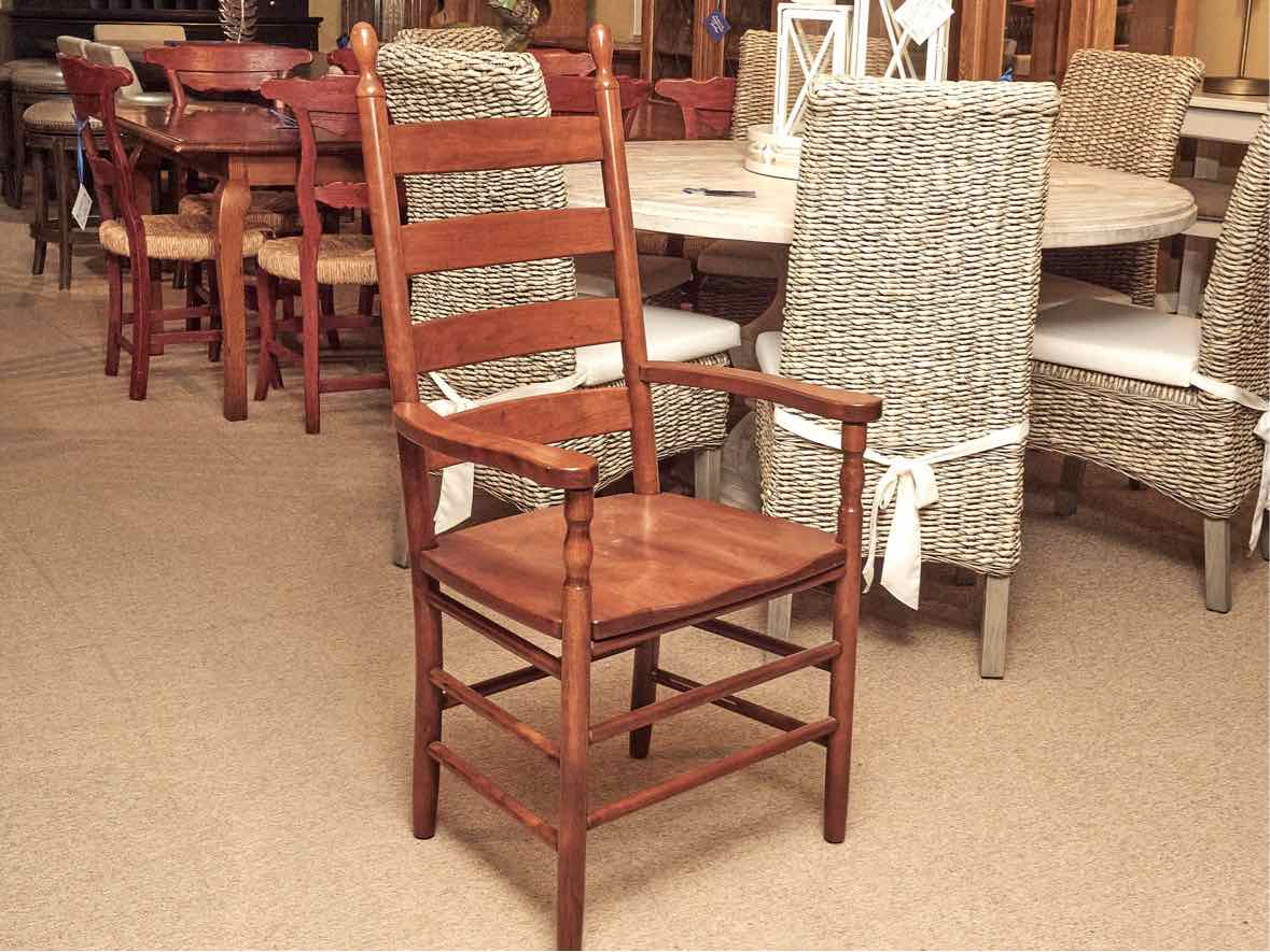 Cabot House Keystone Collection Shaker  Cherry Table 2 Leaves  &  6 Chair Set