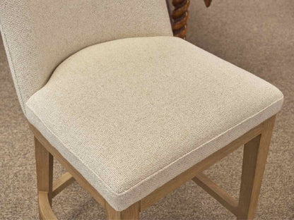 Pottery Barn Set of Six 'Layton' Counter Stools in Cream