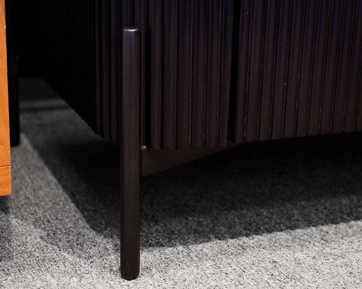 Pair of Nina Magon Iris Nightstands