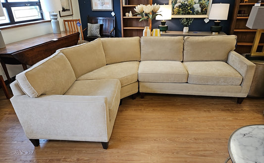 Rowe 3-Piece Curved Sectional