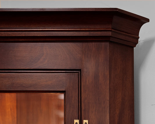 Henkel Harris Cherry Corner China Cabinet