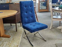 Set of 6 Belllini Modern Living Lidia Blue Dining Chairs
