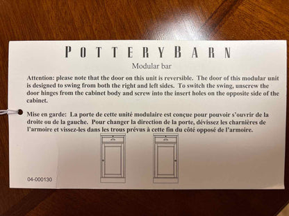 Pottery Barn Modular Bar System