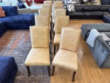 Pottery Barn Set of 10 Leather Dining Chairs