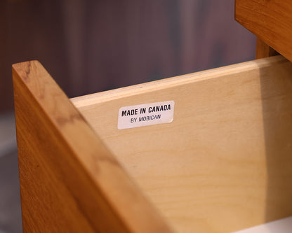 Mobican 4-Drawer Mid-Century Style Desk