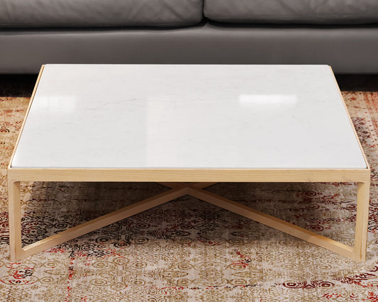 Knoll Krusion Quartz Top Coffee Table
