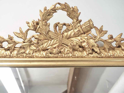 Carvers Guild Diana II Mirror in Antique Gold Finish