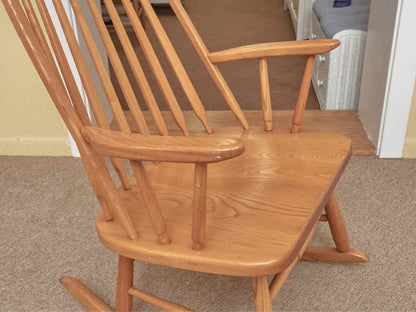 S Bent & Bros. Oak Rocker