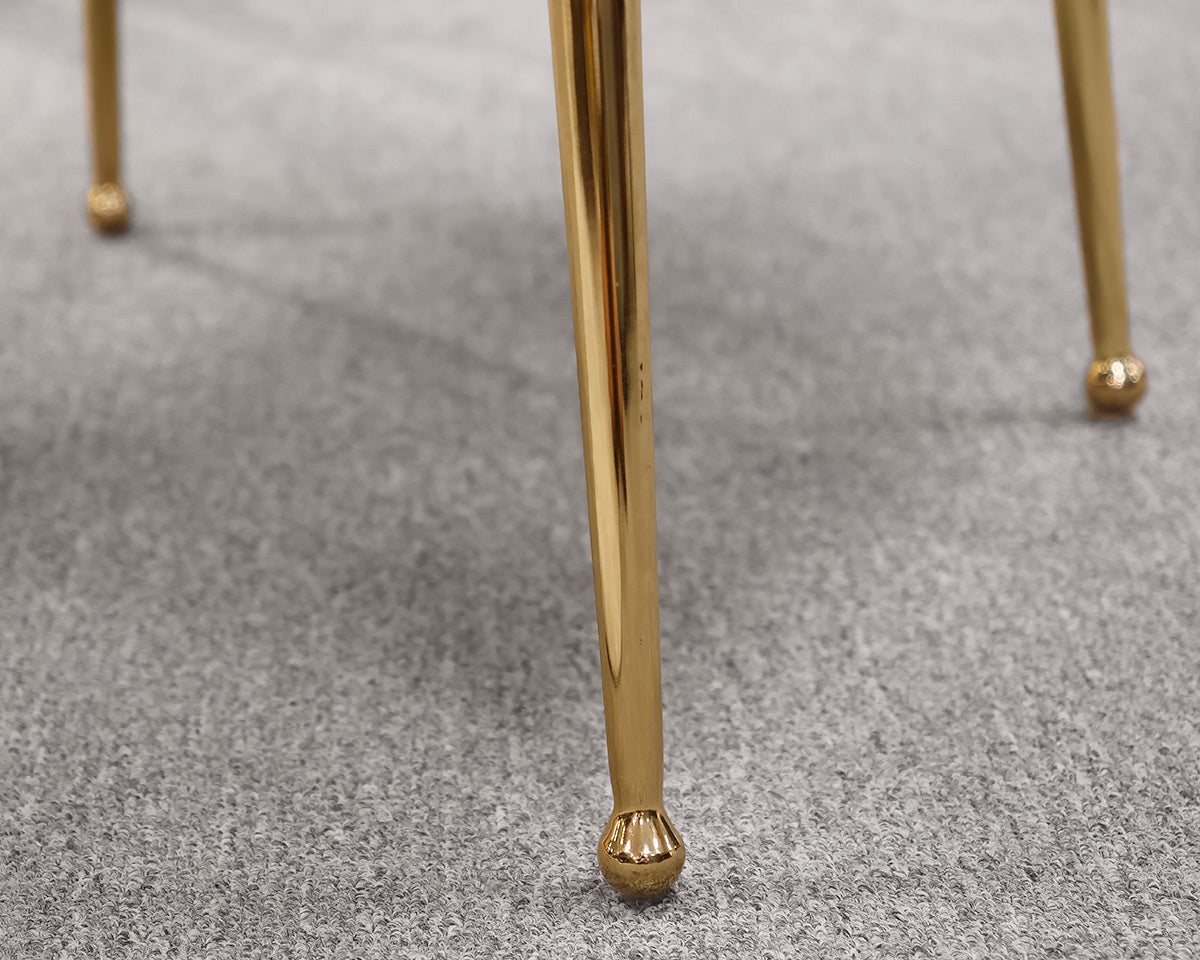 Set of (6) Anthropologie Elowen Chairs in Performance Velvet