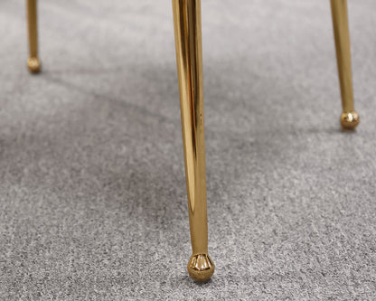 Set of (6) Anthropologie Elowen Chairs in Performance Velvet