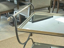 Silver & Iron Bar Cart