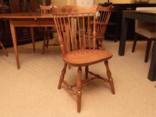 Hitchcock Maple Drop Leaf Table with (2) 14" Leaves & 6 Chair Set