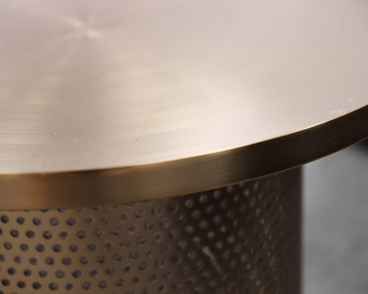 Brass Accent Table