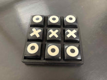Small Tic-Tac-Toe in Black & Ivory