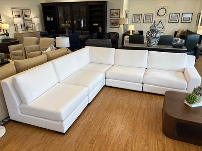 RH 'Modena' 5-Piece Sectional with Ottoman