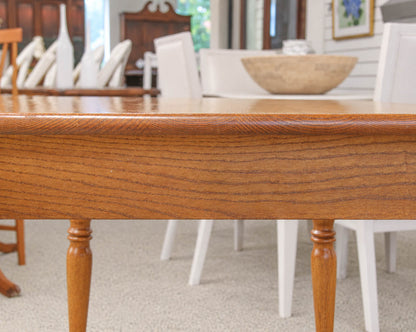 Athol Furniture Oak Drop Leaf Table and Chairs Set
