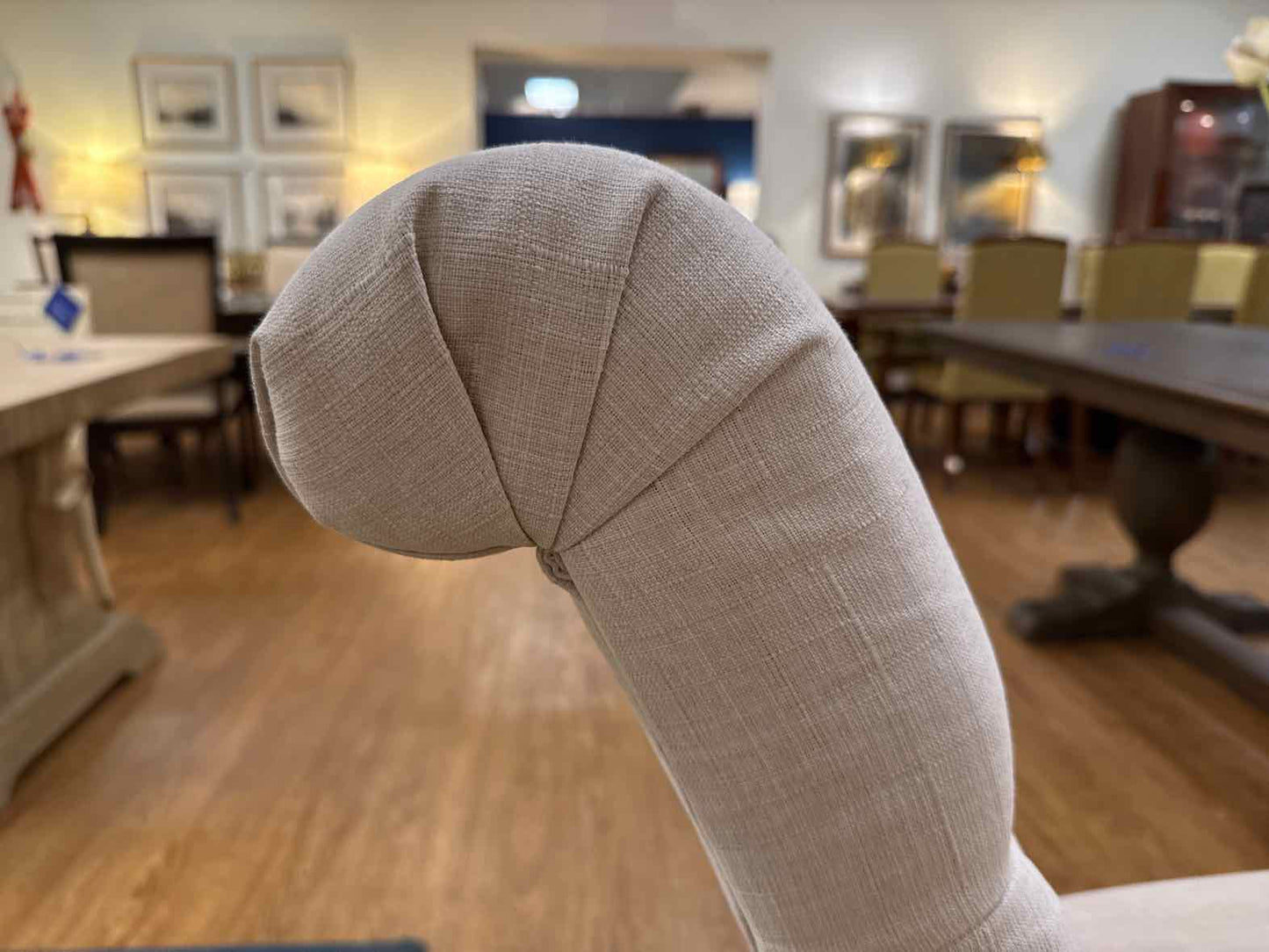 Set of 4 Tufted Dining Chairs