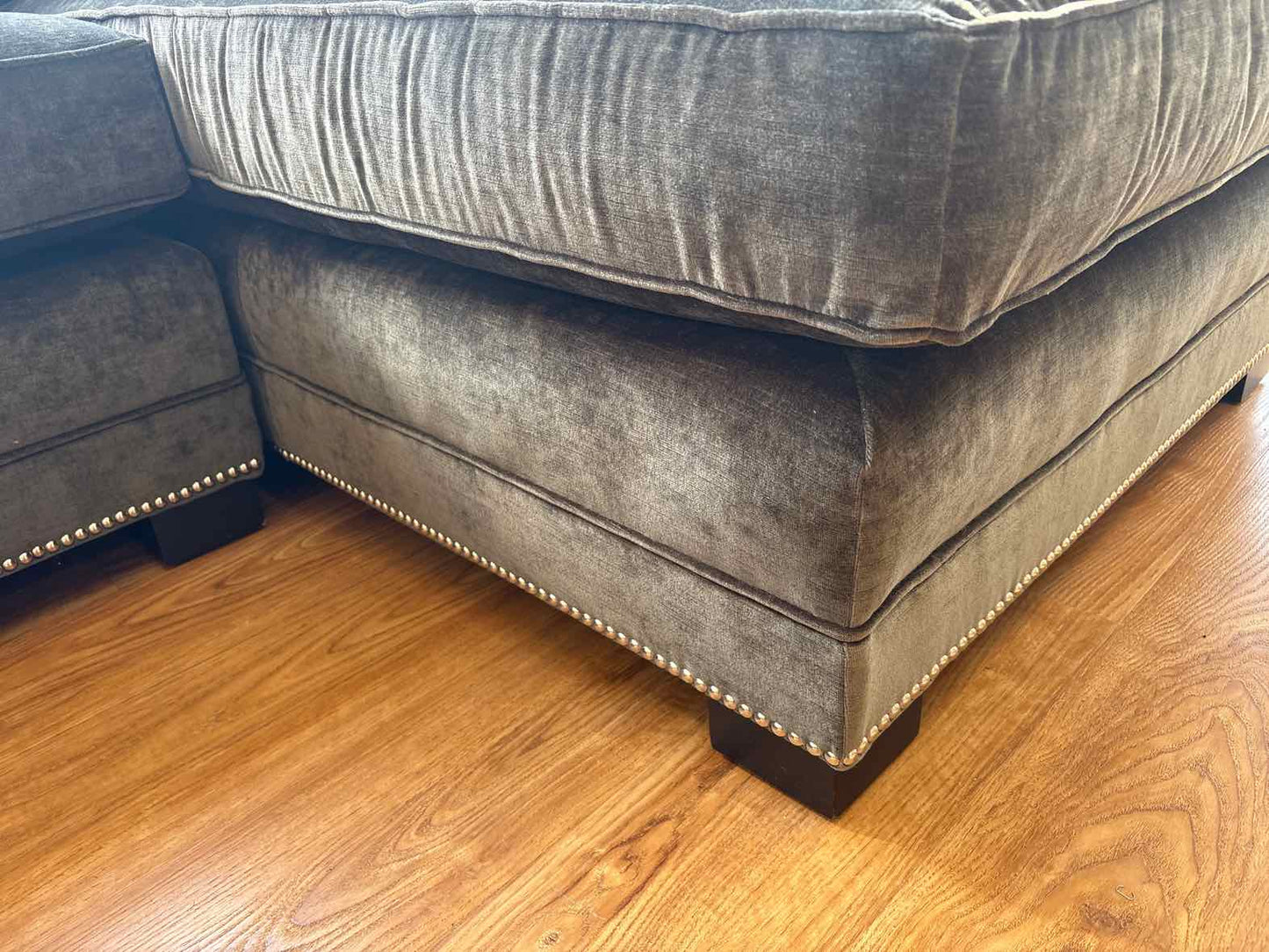 MG+BW 2-Piece Sectional with Ottoman
