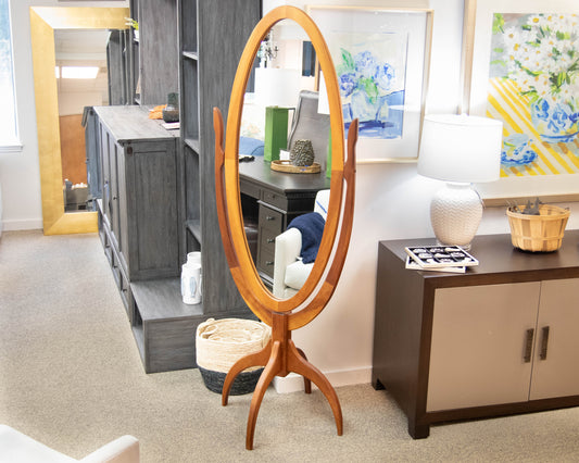 Joseph van Benten Cherry Cheval Mirror