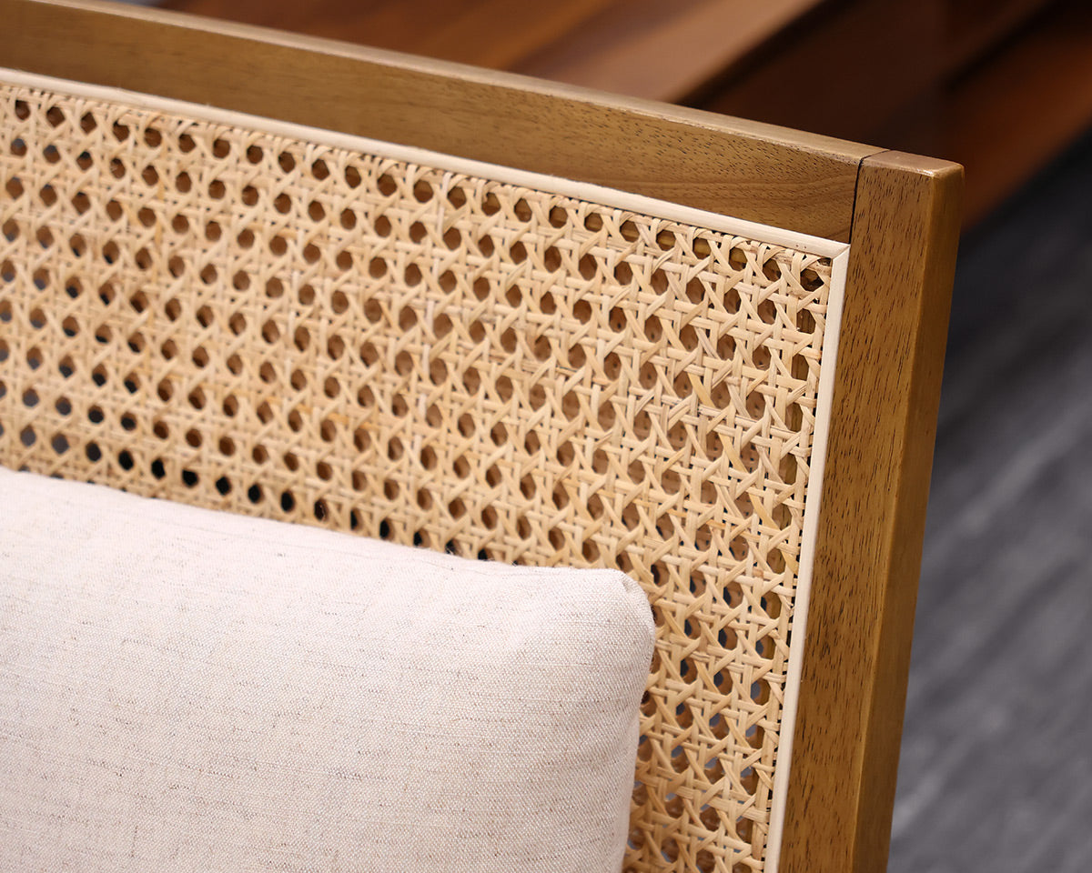 Pottery Barn Lisbon Cane Armchair