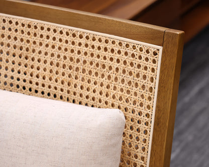 Pottery Barn Lisbon Cane Armchair