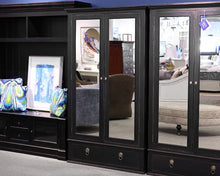 Restoration Hardware Mirrored Armoire