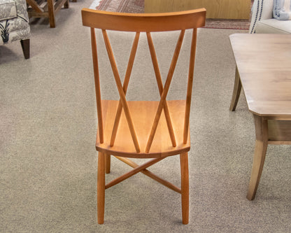 Set of 6 Gat Creek Addison Dining Chairs in Maple with Natural Finish