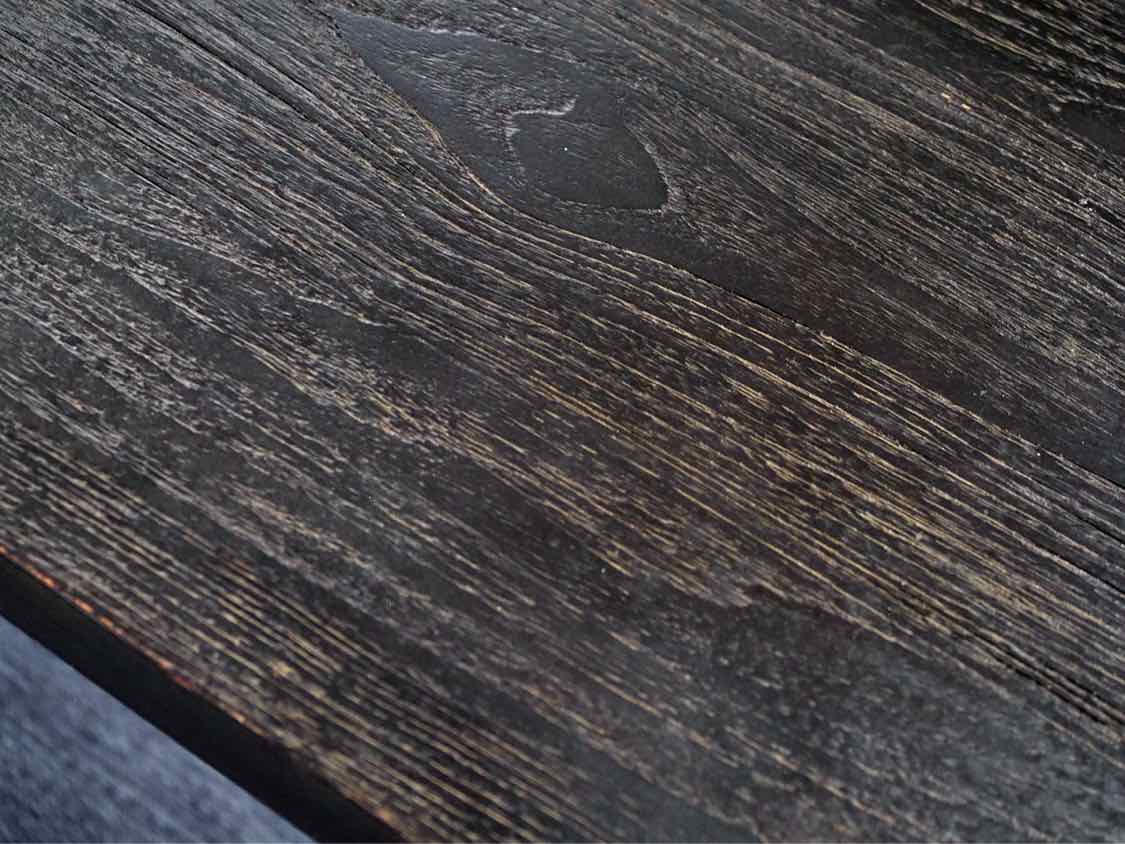Brownstone Dining Table with Butterfly Leaf on Contemporary Pedestals