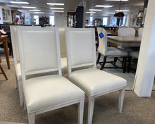 Set of 4 Gat Creek Logan Dining Chairs in Maple with Parchment Finish