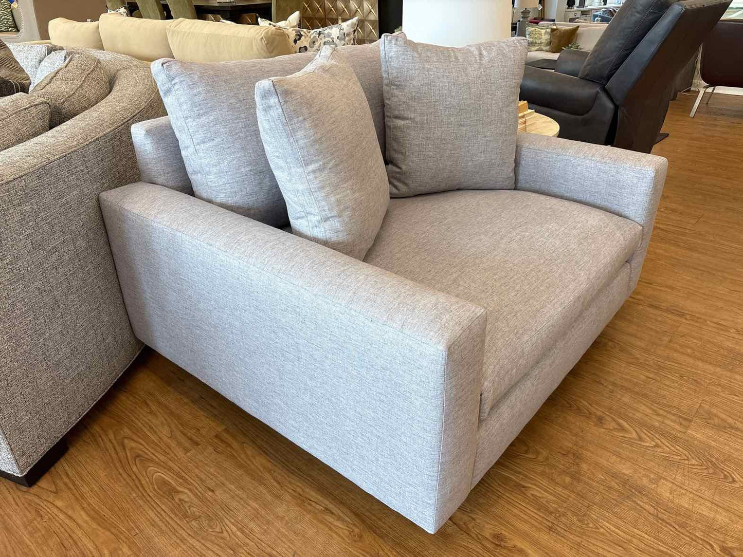 West Elm 'Harmony' Chair + 2 Toss Pillows