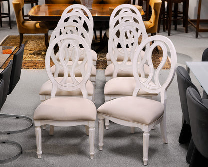 Set of (8) Universal French Country Dining Chairs