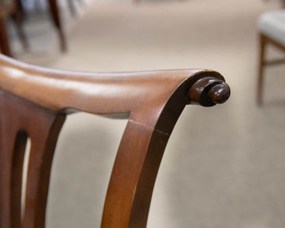 Set of 8 Mahogany Chippendale Dining Chairs with Ball & Claw Feet