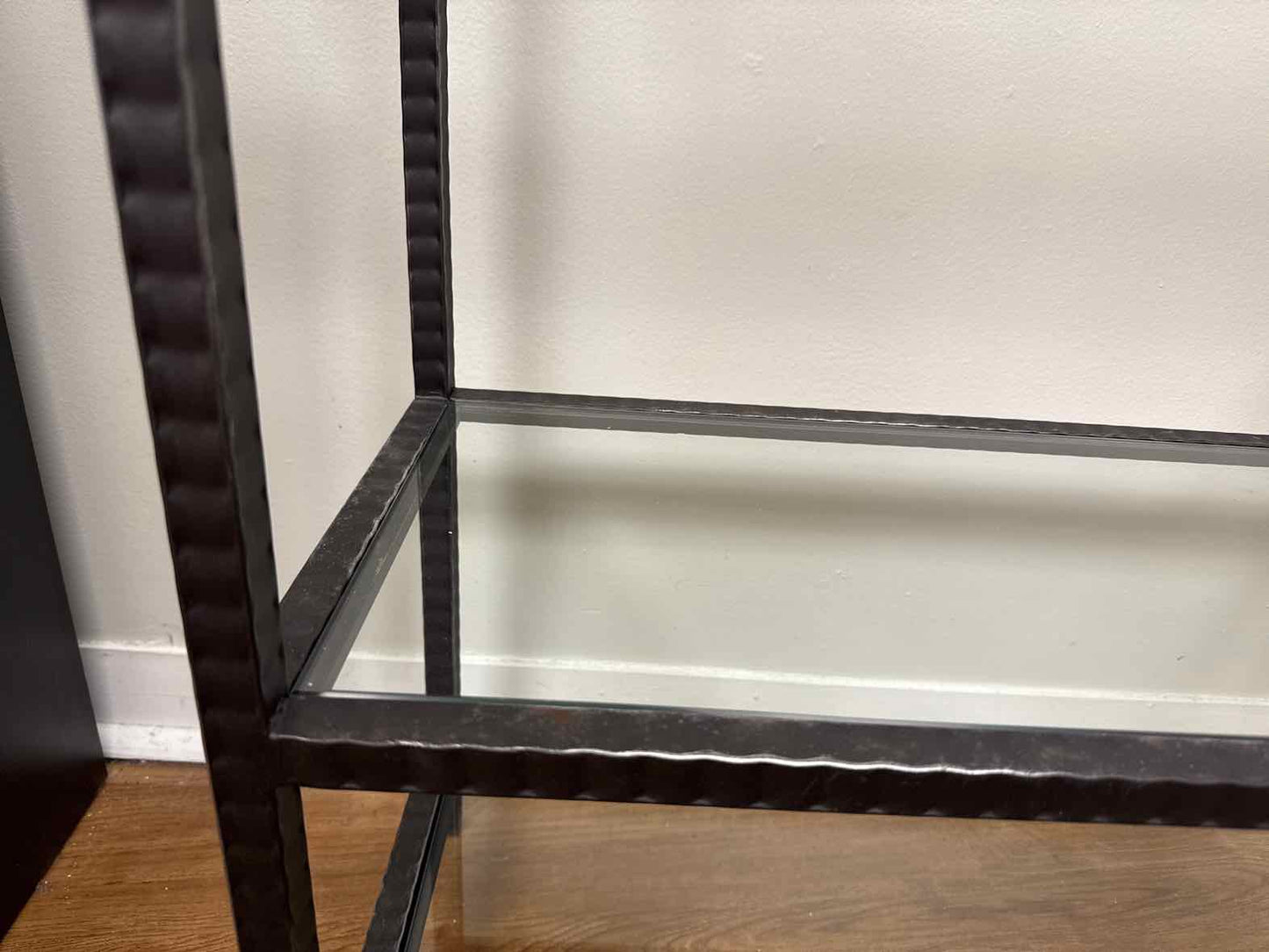 Uttermost 'Leo' Glass Top Console