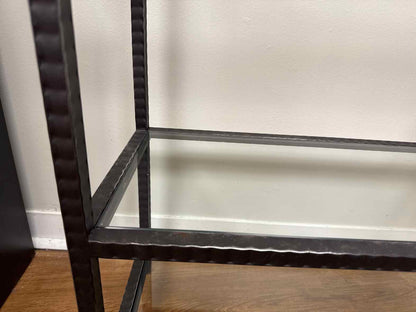 Uttermost 'Leo' Glass Top Console