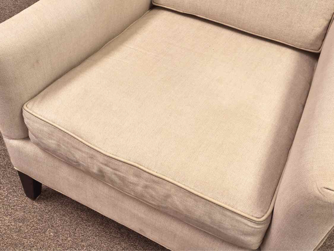 Mitchell Gold Upholstered Arm Chair in Beige