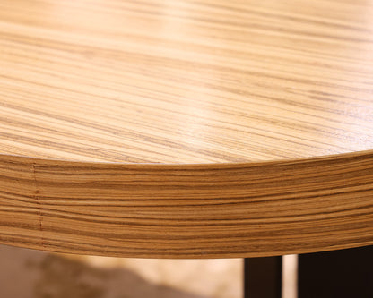 Antoine Proulx Contmporary Dining Table With Metal Legs