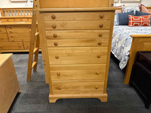 Maple 5 Drawer Chest