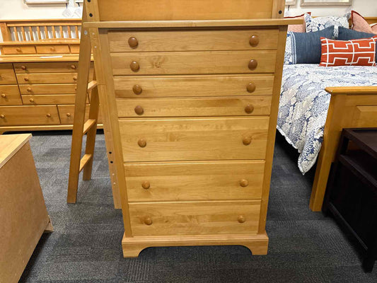 Maple 5 Drawer Chest