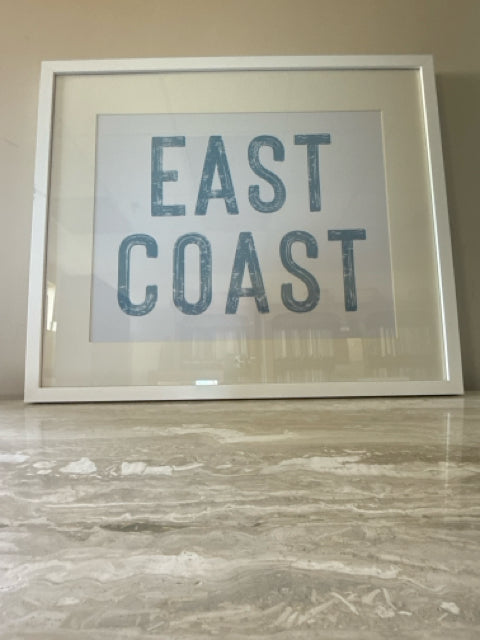'East Coast' Framed Print