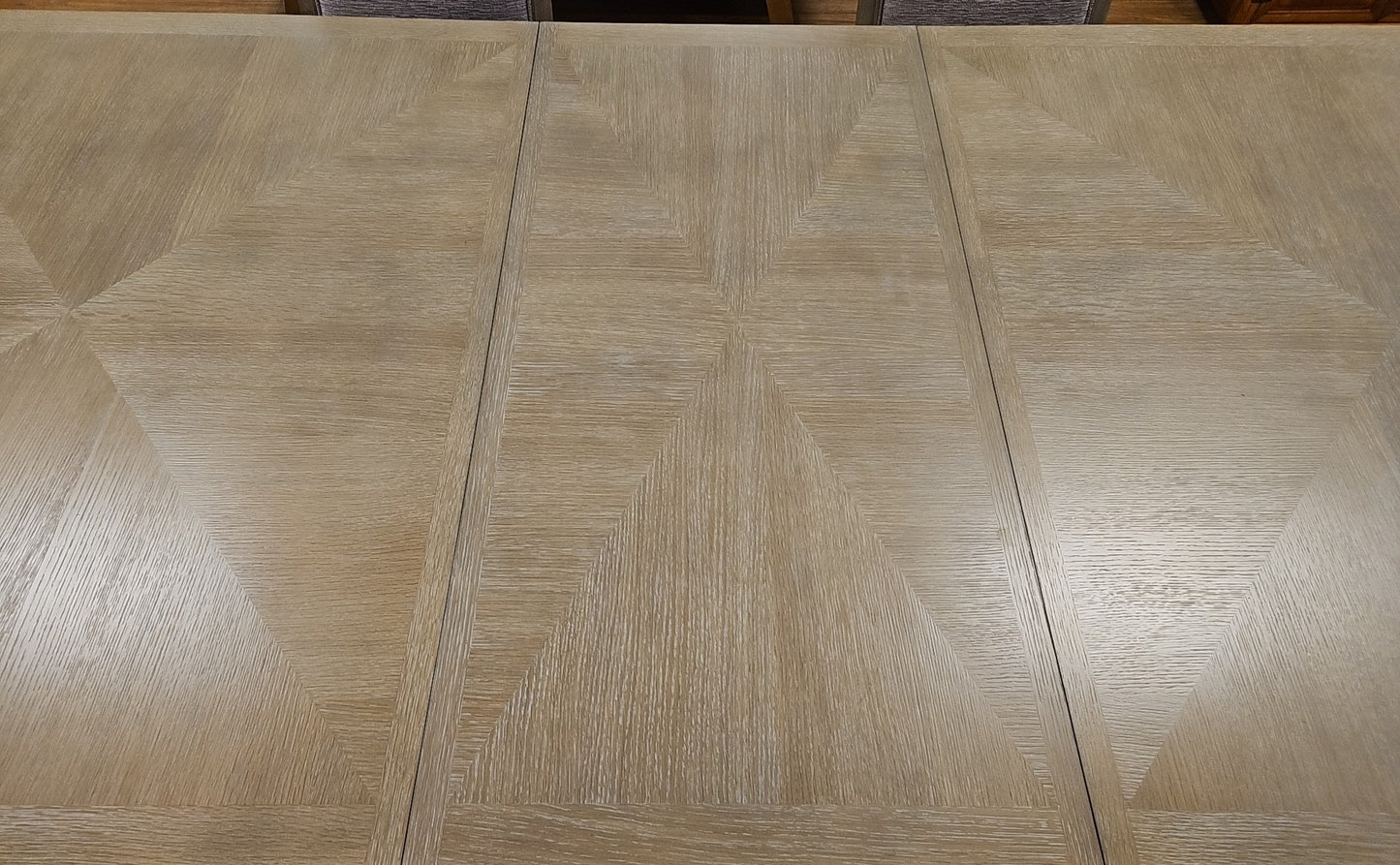 A.R.T. Furniture 'Bedford' Cerused Oak Dining Set w/ 6 Chairs