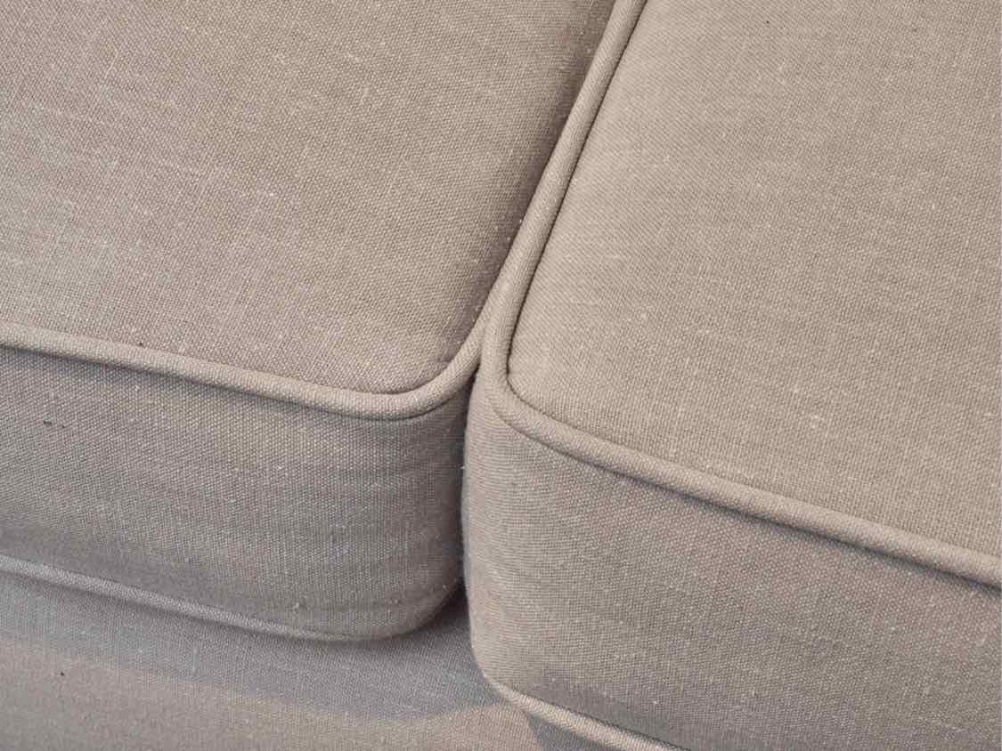 Light Grey Upholstered Loveseat