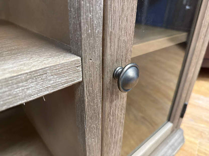 Weathered Wood Media Console