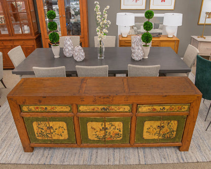 Mohr & McPherson Painted Elm Wood Sideboard