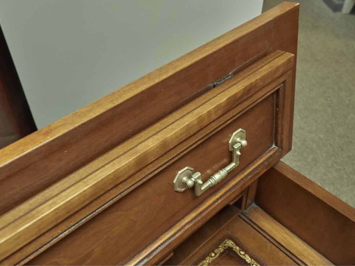 Hollywood Regency Mahogany Accent Chest