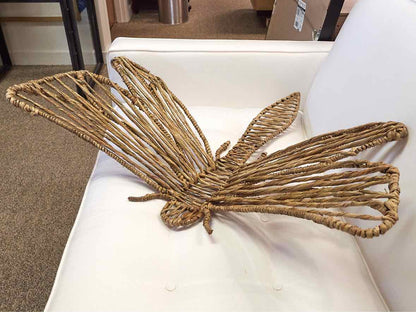 Seagrass Dragonfly Wall Decor
