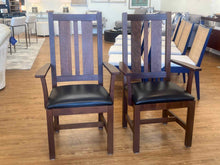 Pair of  Mission Style Crate & Barrel Dining Chairs