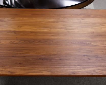 Thos. Moser Drop Leaf Walnut Harvest Dining Table