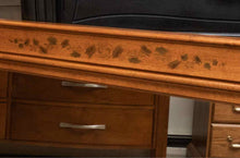 Hitchcock Maple Mirror with Gold Stenciling