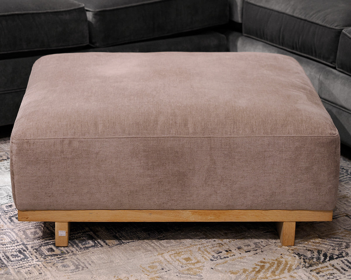 All Modern Upholstered Ottoman