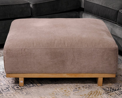 All Modern Upholstered Ottoman